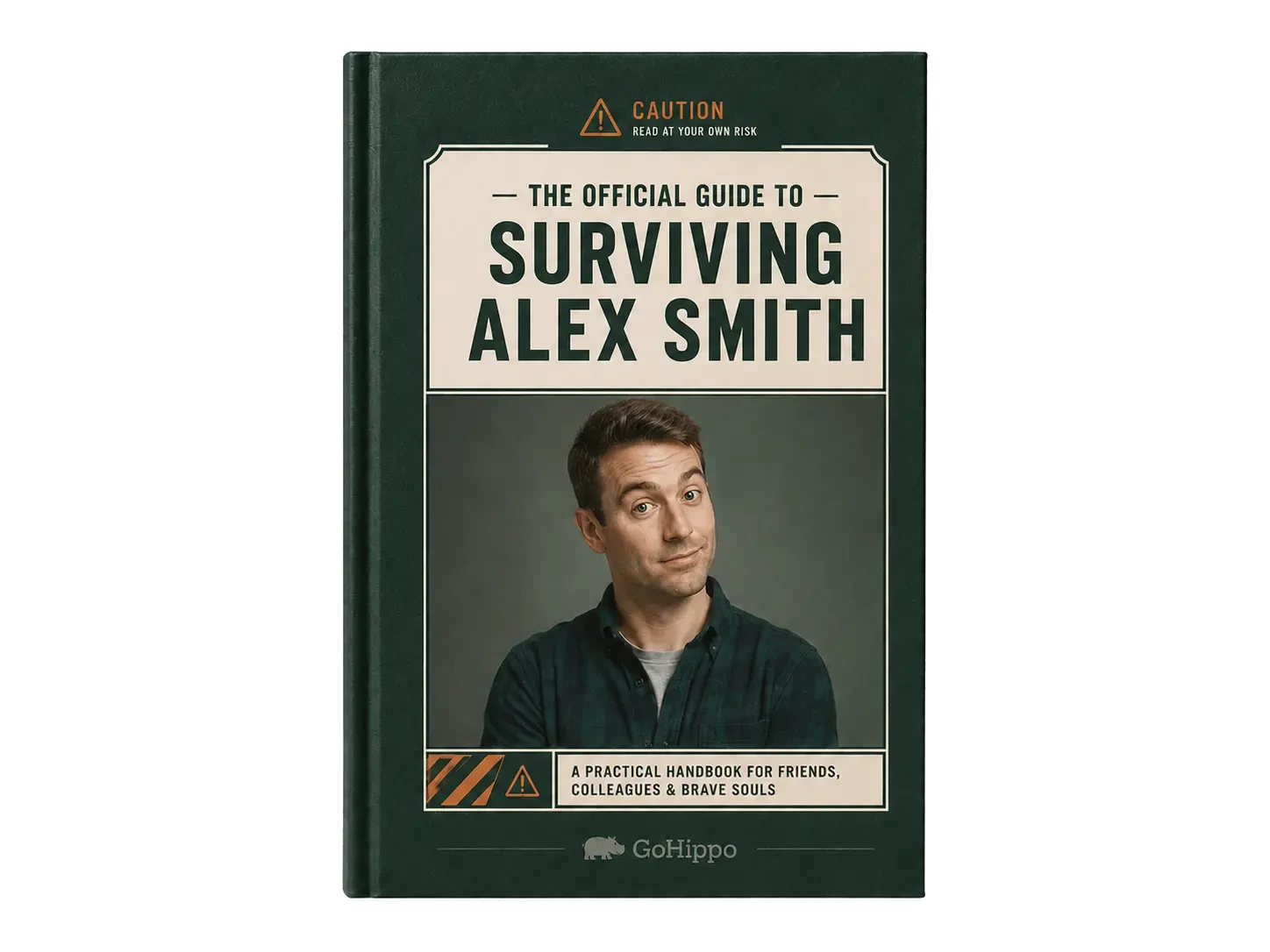 Survival guide funny gift book example