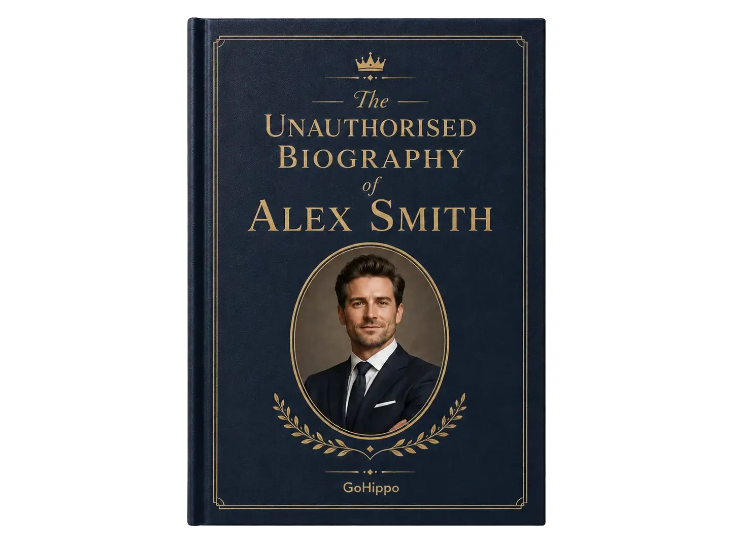 Unauthorized biography gift book example