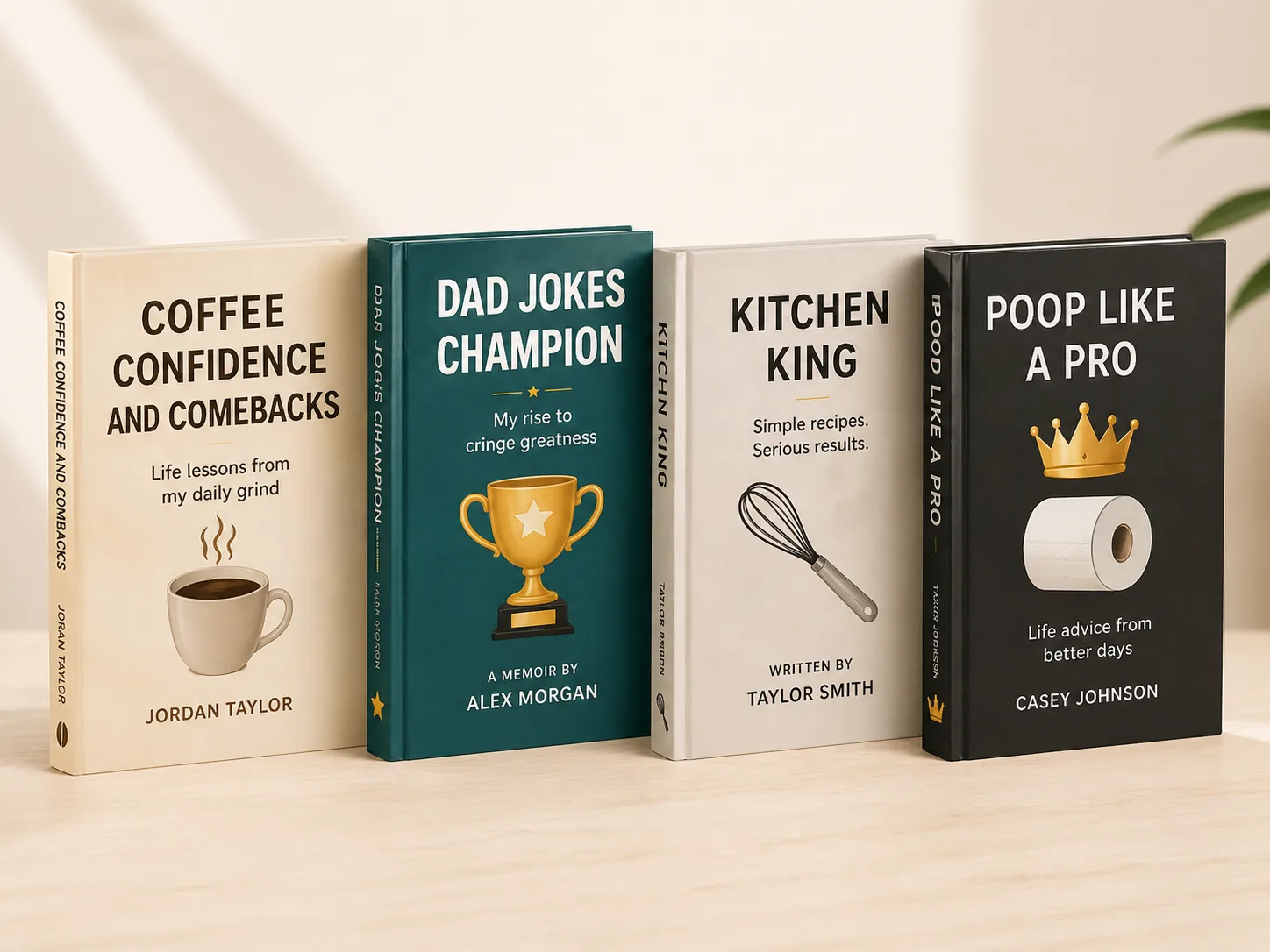 Funny gift book examples